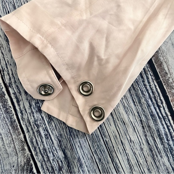 Jonathan Simkhai Light Pink Crepe Cargo Pants​​​ - Picture 10 of 15